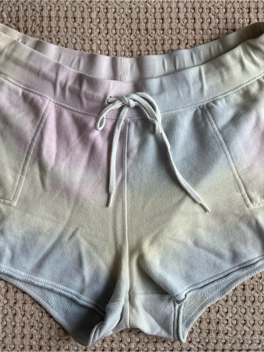 Ralph Lauren Pastel Tie-Dye Drawstring Athletic Shorts